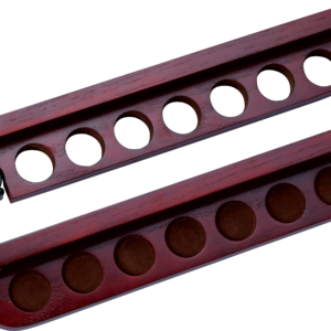 7 Cue Wall Rack w/ Bridge Clip - Wine